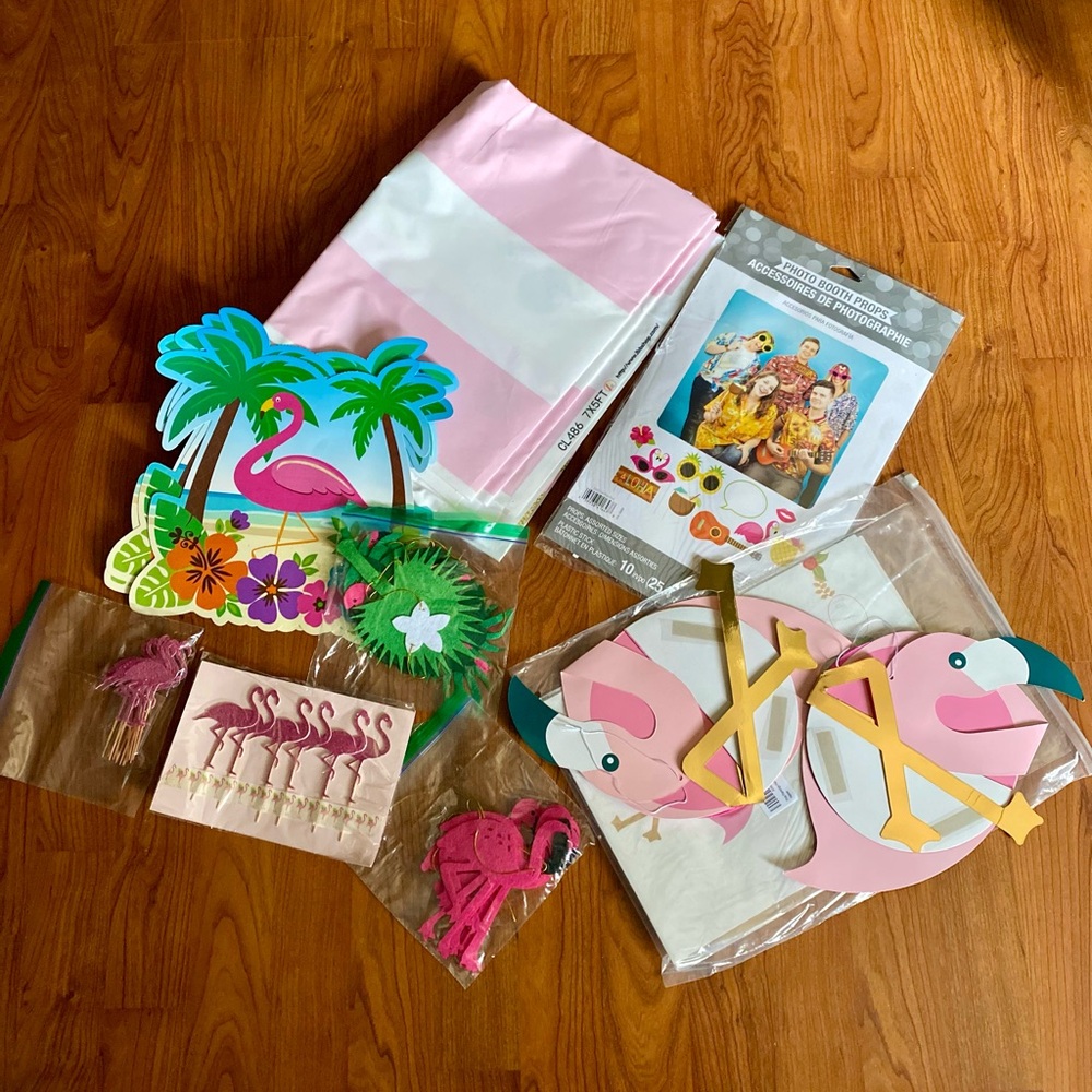 Flamingo Party Decor Bundle